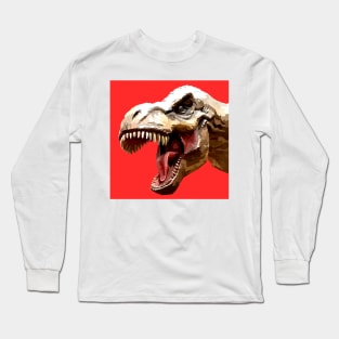 Red T-Rex Long Sleeve T-Shirt